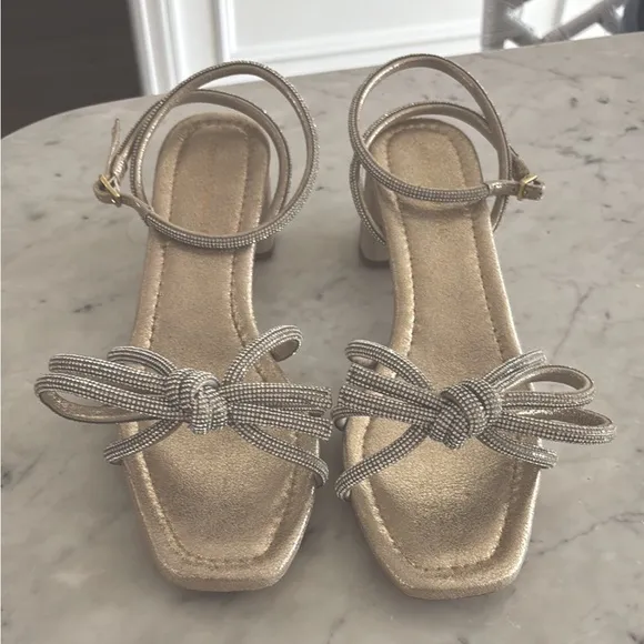 NEW Loeffler Randall Mikel Bow Sandals