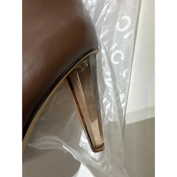 New Mateo for INC Brown International Concepts Charlotte Heeled Boots Size 8
