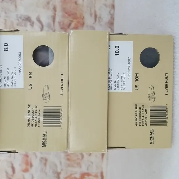 New Michael Kors Gilmore Slide Sandals