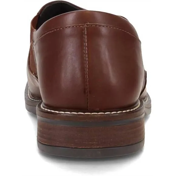 NEW NAOT men's director in toffee brown leather