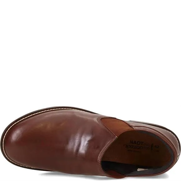 NEW NAOT men's director in toffee brown leather