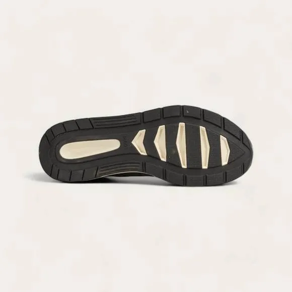 NEW NAOT men's magnify tie shoes - medium in oily midnight/gray