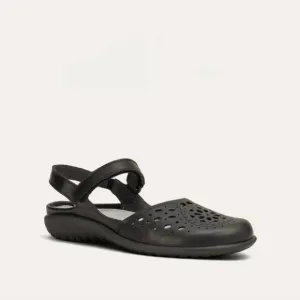 NEW NAOT women's arataki mary jane shoes - medium in black raven