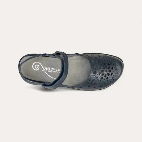 NEW NAOT women's arataki mary jane shoes - medium in ink