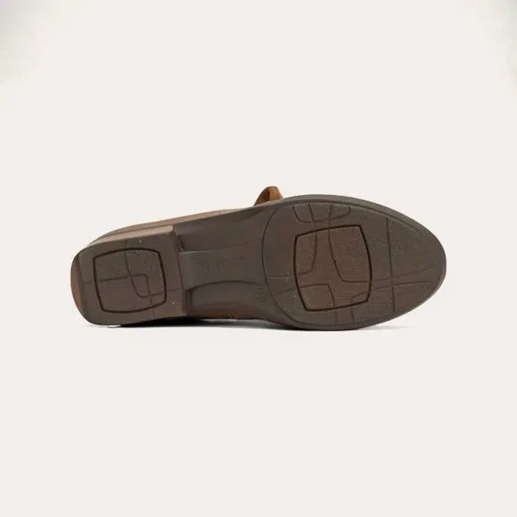 NEW NAOT women's blizzard oxford shoes - medium in bark nubuck