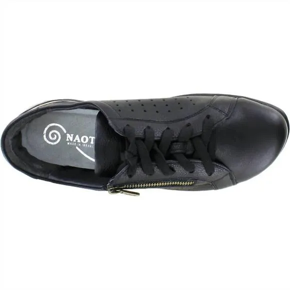 NEW NAOT women's moko shoes - medium in black/khaki beige
