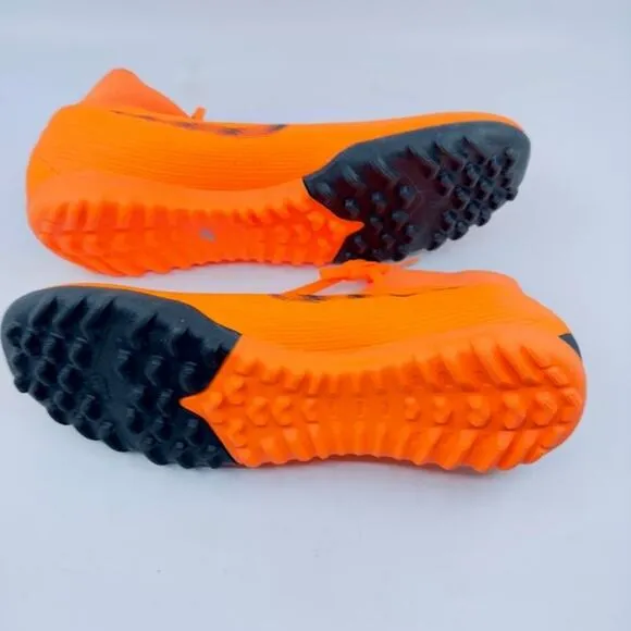 NEW Nike MercurialX SuperflyX 6 Academy TF Shoes AH7370-810 Orange Mens 9.5