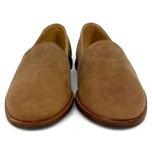 NEW Nisolo Men's Alejandro Slip On Leather Shoes Tobacco Size 8.5