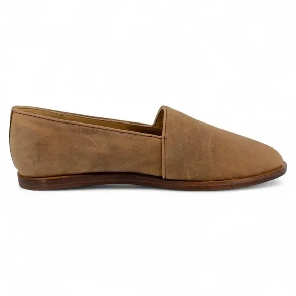 NEW Nisolo Men's Alejandro Slip On Leather Shoes Tobacco Size 8.5