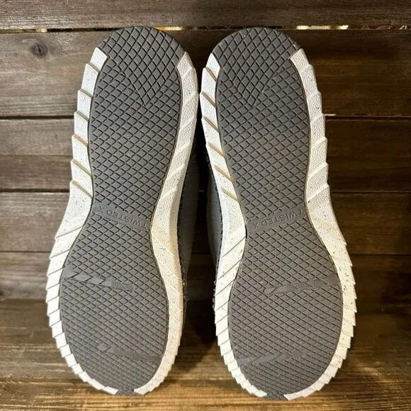 New NWOB Mens Twisted X Zero X Gray Casual‎ Comfort Shoes Sneakers Size 8.5 W