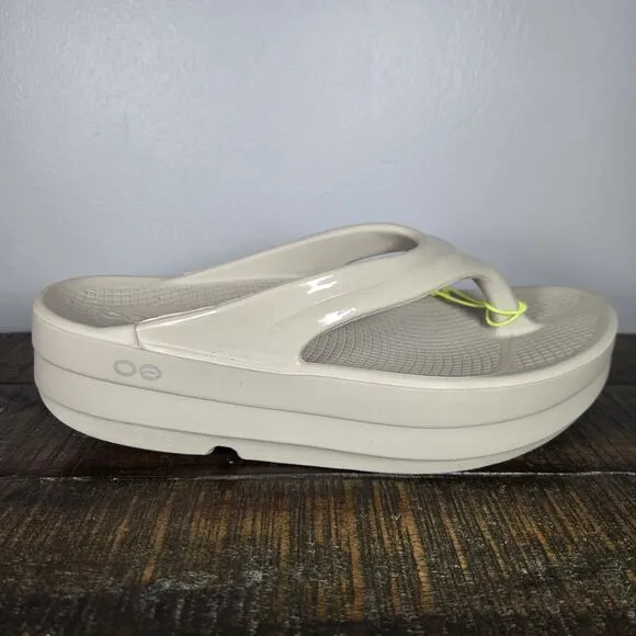 NEW Oofos Oomega Oolala Womens Size 8 Recovery Slip-On Flip Flop Sandals Nomad