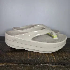 NEW Oofos Oomega Oolala Womens Size 8 Recovery Slip-On Flip Flop Sandals Nomad