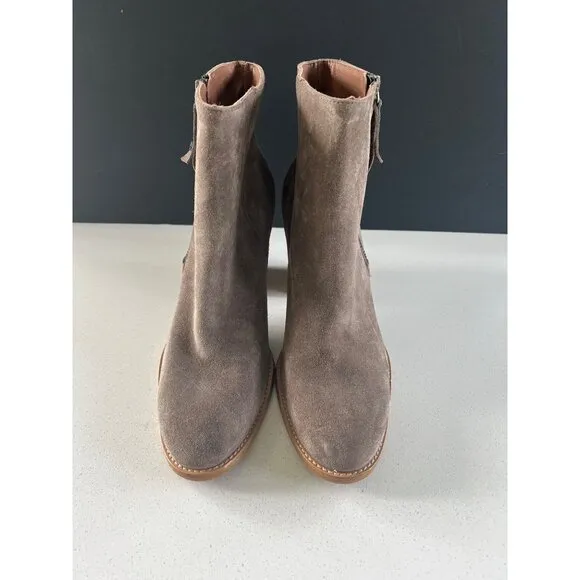 NEW PAUL GREEN REYA EARTH SOFT SUEDE BOOTS SIZE UK 7.5/ US 10