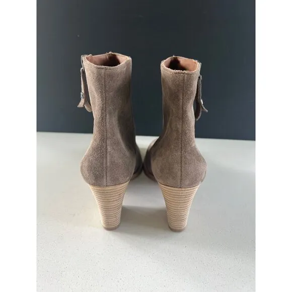 NEW PAUL GREEN REYA EARTH SOFT SUEDE BOOTS SIZE UK 7.5/ US 10