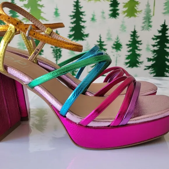 New Pop Kallie Heeled Sandal.