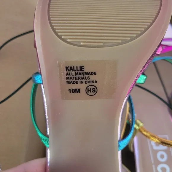 New Pop Kallie Heeled Sandal.