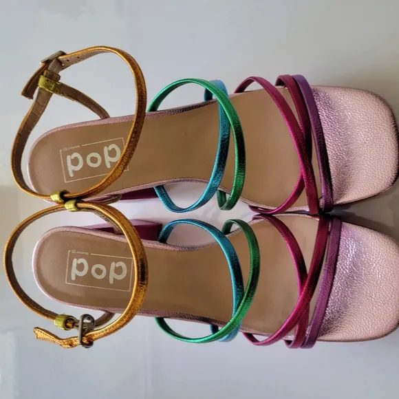New Pop Kallie Heeled Sandal.