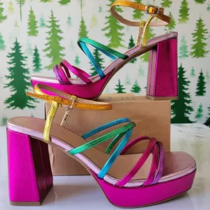 New Pop Kallie Heeled Sandal.