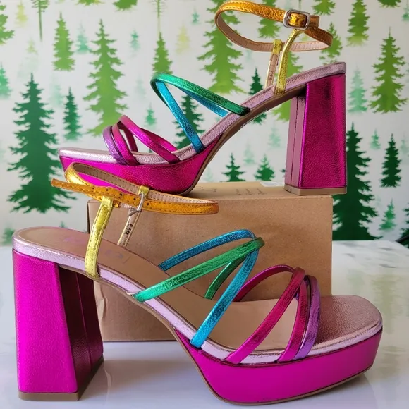 New Pop Kallie Heeled Sandal.