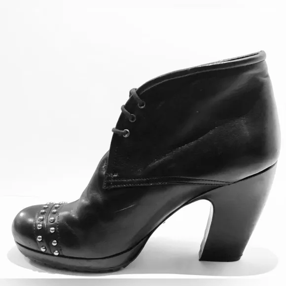 NEW Prada lace up booties