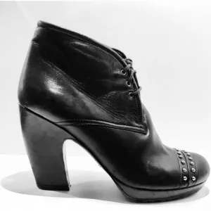 NEW Prada lace up booties