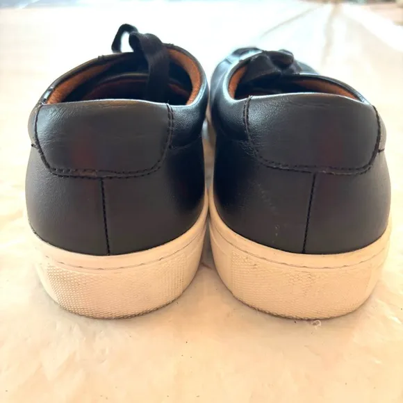 New Republic by Mark Mcnairy Kurt black leather shoes SZ 8.5 Worn 1X