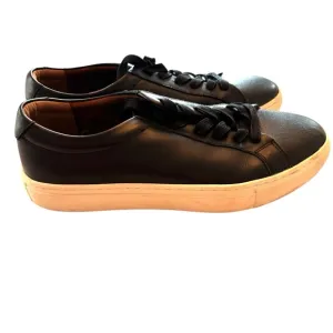 New Republic by Mark Mcnairy Kurt black leather shoes SZ 8.5 Worn 1X