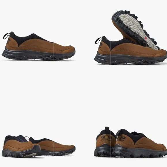 NEW Salomon RX Snow Moc 2 Advanced KangarooTobacco Brown Black Sz 9 Men NIB