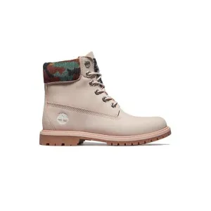 NEW Size 9 Camouflage Timberland Heritage 6-Inch Pink/Light Brown Boots A2M8P