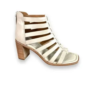 NEW Sofft Stratford Heeled Sandals Womens 11M Beige Open Toe SP0077803‎ 3&quot; Heel