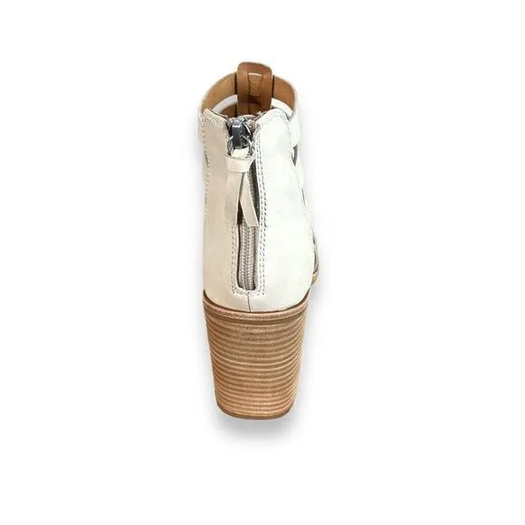 NEW Sofft Stratford Heeled Sandals Womens 11M Beige Open Toe SP0077803‎ 3&quot; Heel