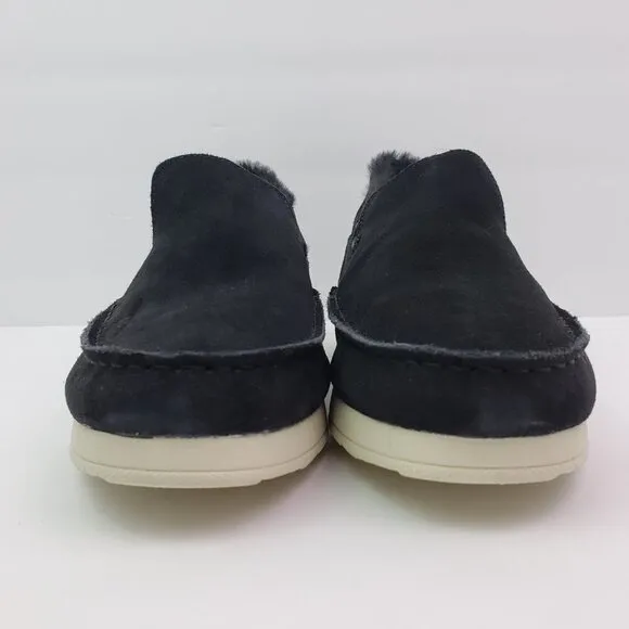 NEW Sperry Moc Sider WR Mens Size 9 Black Suede Comfort Shoes STS23724