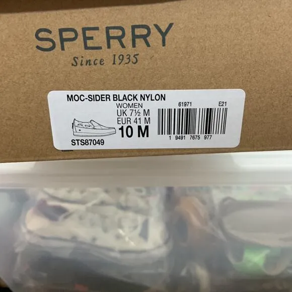 NEW! Sperry Quilted Slip On Shoes