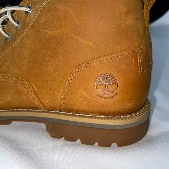 NEW-Timberland Redwood Falls Chukka Waterproof Wheat Mens Boots Size 13