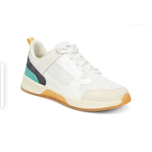 New Vionic Fearless Women's Comfort Sneaker Marshmallow/Teal