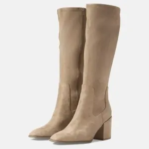 NEW Vionic Inessa Knee High Boots Womens 10 Neutral Contemporary Arch Support