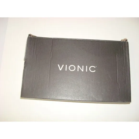 New Womens 11 Vionic Mauve Slip on Leather Magnolia Dusk Pink Shoes Cambria NIB