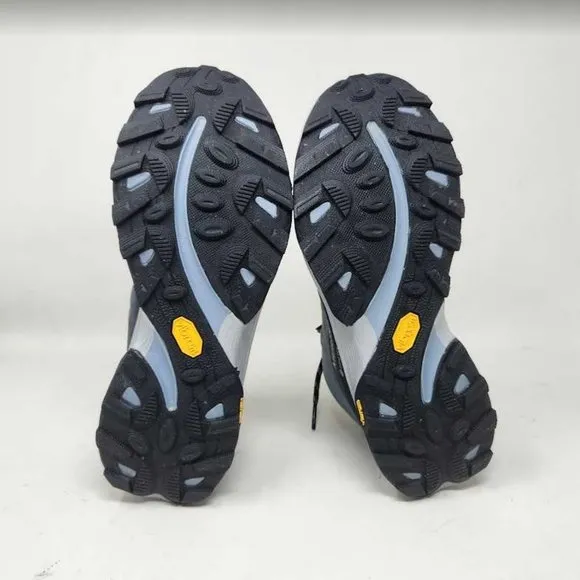 New women's 8 Merrell MOAB Speed Mid GTX Gore-Tex hiking boots in Navy J135418