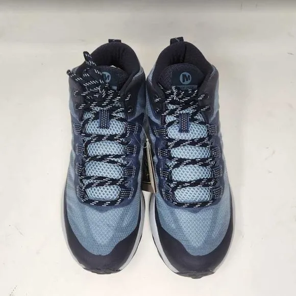 New women's 8 Merrell MOAB Speed Mid GTX Gore-Tex hiking boots in Navy J135418