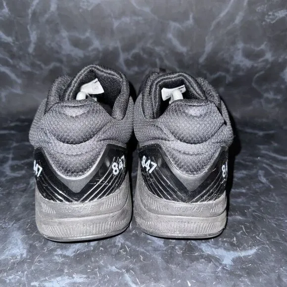 New Balance 847v4 Walking Athletic Comfort Shoes Sneaker Black Mens Size 11.5