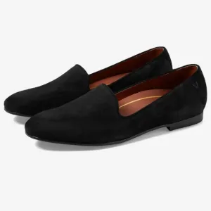 NIB Vionic Willa Slip On Flat Loafer Shoes Suede Vio-Motion Orthotic Black 11 W