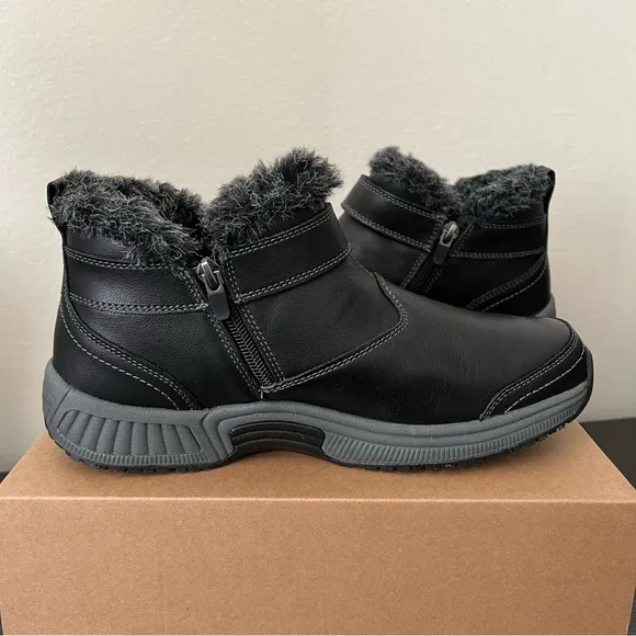 NIB/NWT Orthofeet Siena boots - size 10W