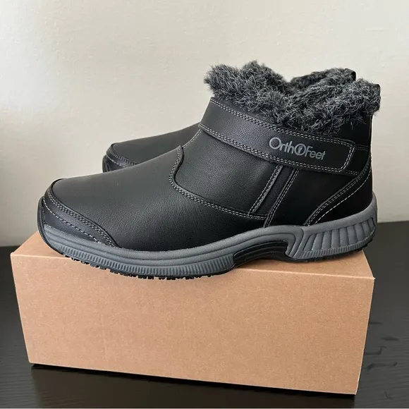 NIB/NWT Orthofeet Siena boots - size 10W