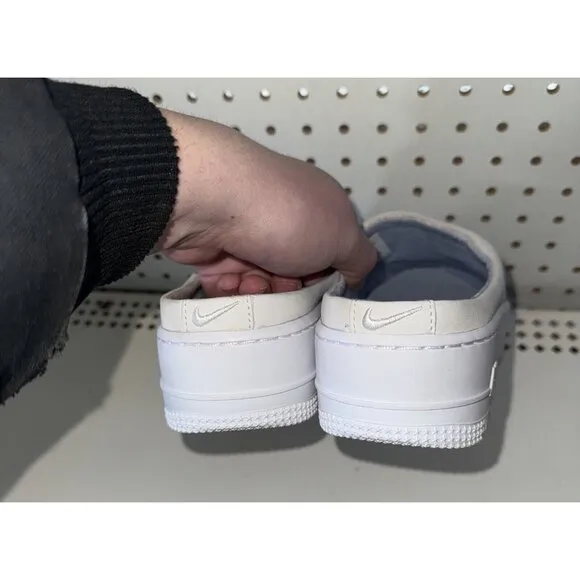 Nike Air Force 1 Lover XX Womens Leather Slip On Athletic Mules Shoes Size 9