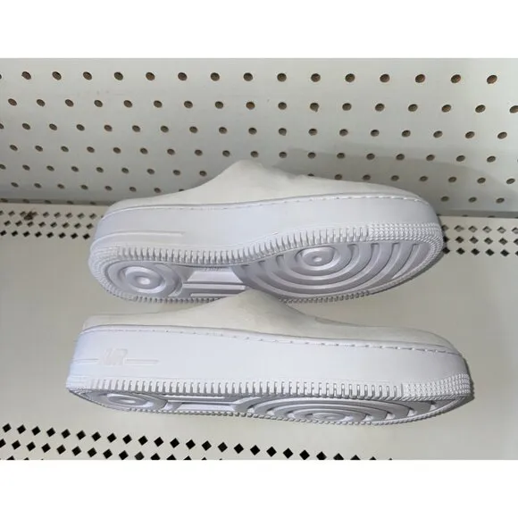 Nike Air Force 1 Lover XX Womens Leather Slip On Athletic Mules Shoes Size 9