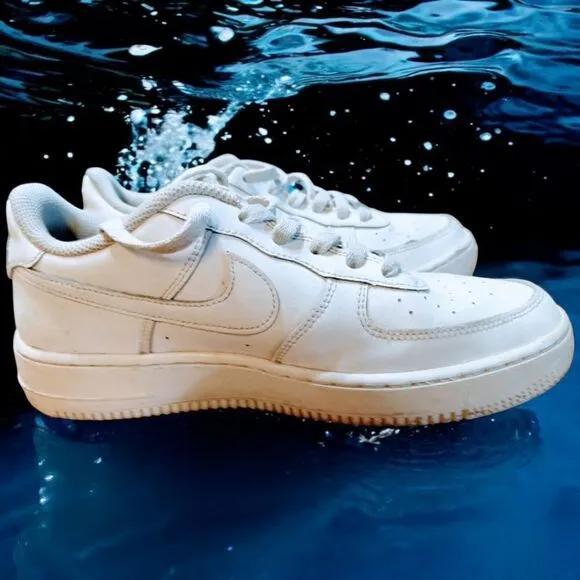 NIKE AIR FORCE 1 LOW LE YOUTH 7Y DH2920-111 LEATHER  CHRISTMAS GIFT UNISEX