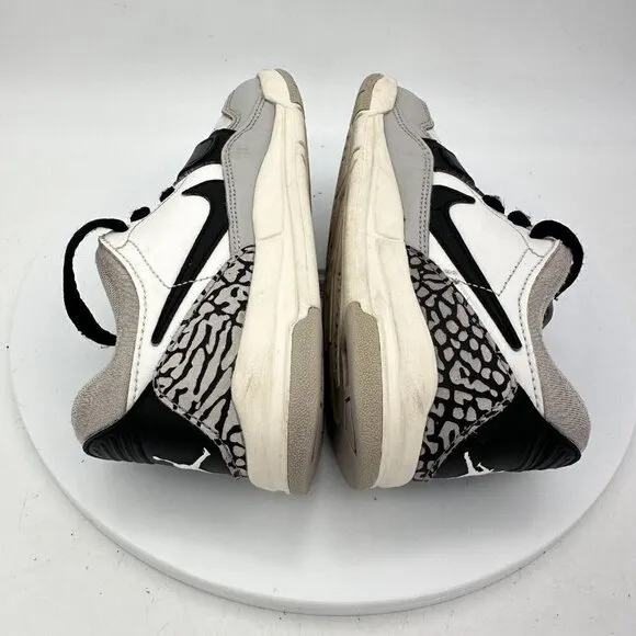 Nike Air Jordan Legacy 312 White Wolf Grey Black Kids Shoes CD9055-105 Size 12C