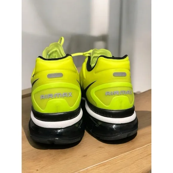 Nike Air Max 2012 Volt Neon Green Men's Size 13 Running Shoes 487982-701
