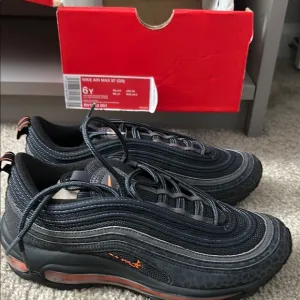 Nike Air Max 97 Men's Shoes - Black and Orange