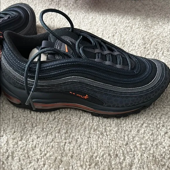 Nike Air Max 97 Men's Shoes - Black and Orange
